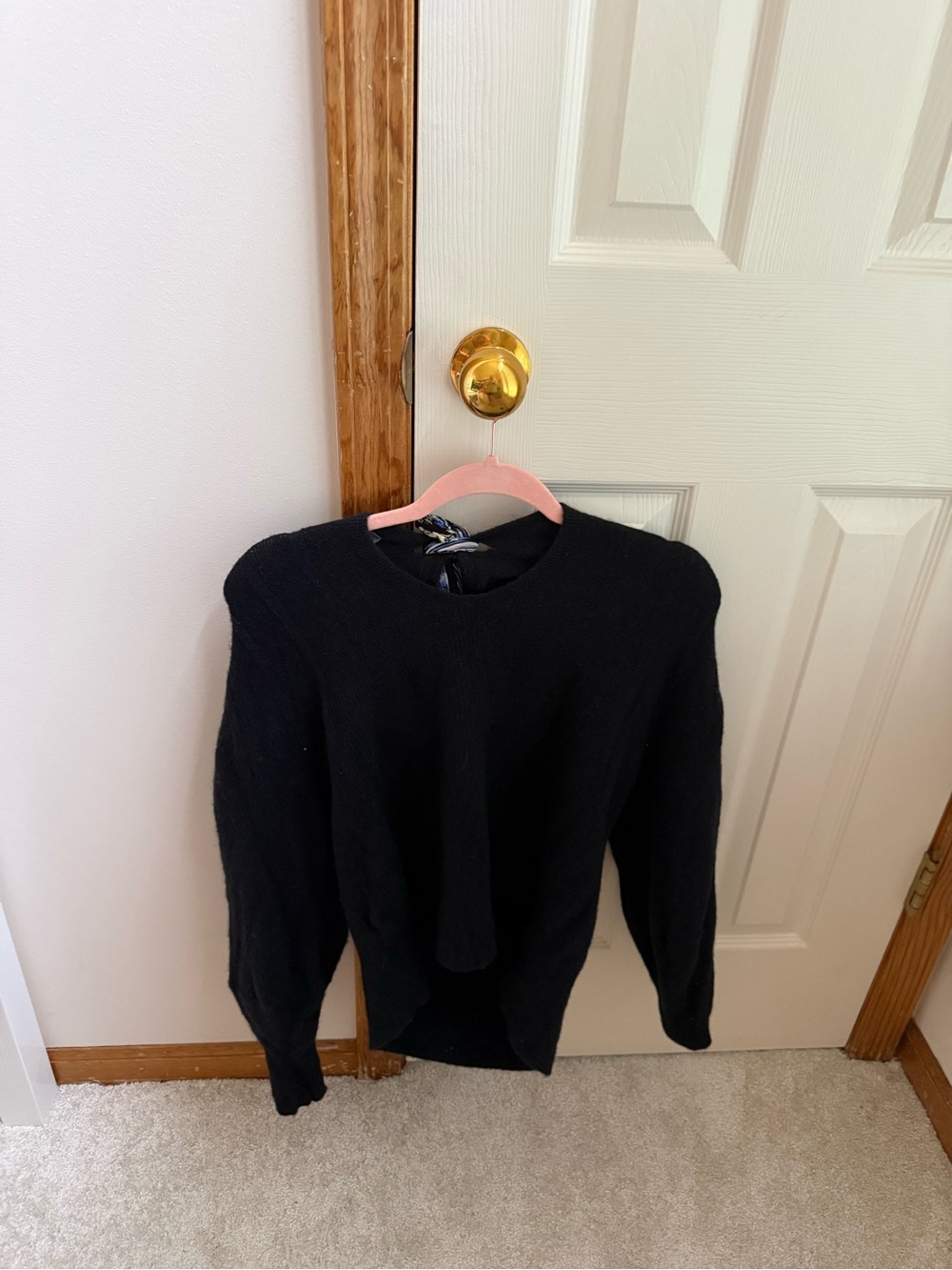 Black Women’s Crewneck Sweater